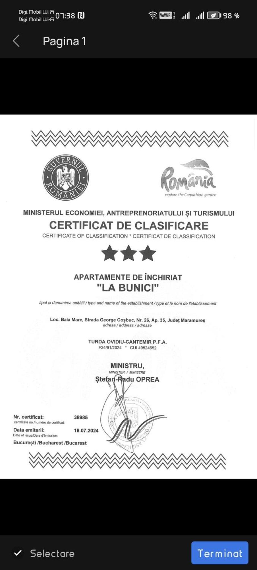 La Bunici Apartment Бая Маре Екстериор снимка
